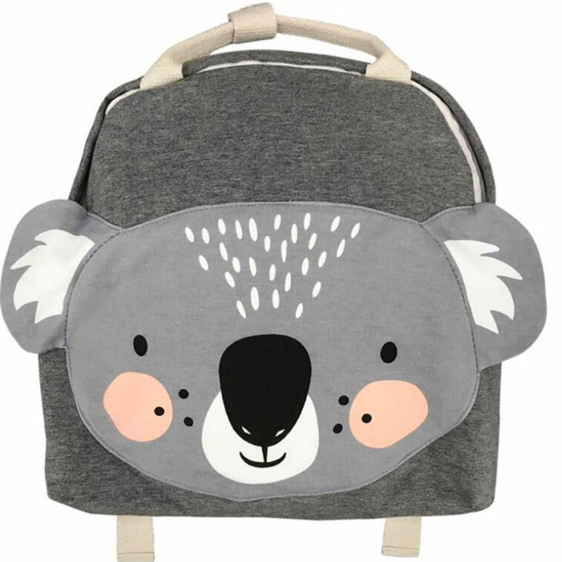 Cartoon Three-dimensional Animal Backpack Children's School Bag