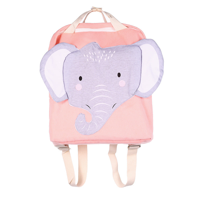 Cartoon Three-dimensional Animal Backpack Children's School Bag