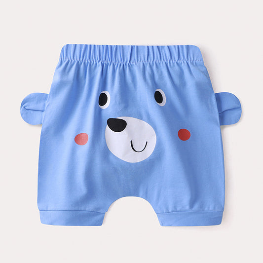 Summer Cartoon Baby Cotton Shorts