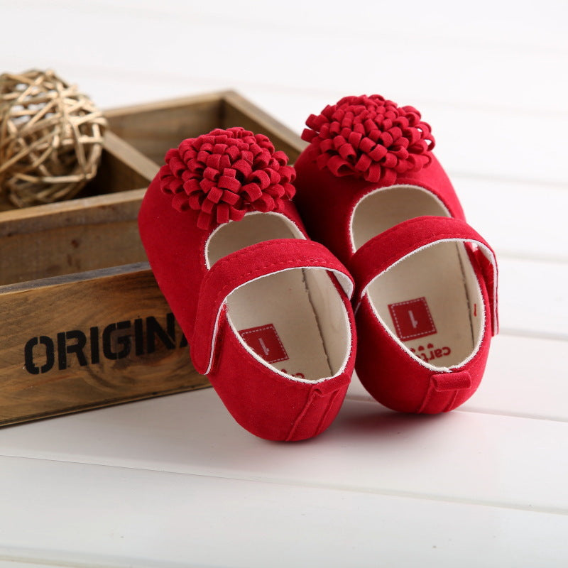 Toddler Shoes Female Baby Shoes Soft Sole Princess Series Step Shoes Baby Shoes