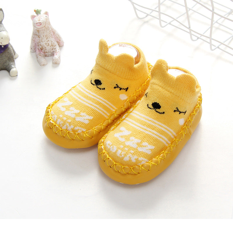 Spring And Autumn New Cartoon Baby Walking Shoes For Boys And Girls