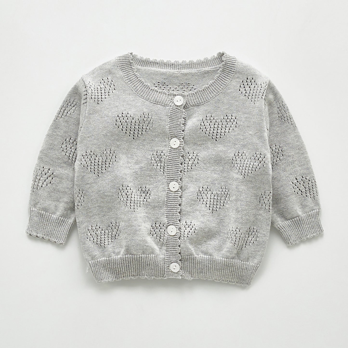 Baby hollow knit sweater