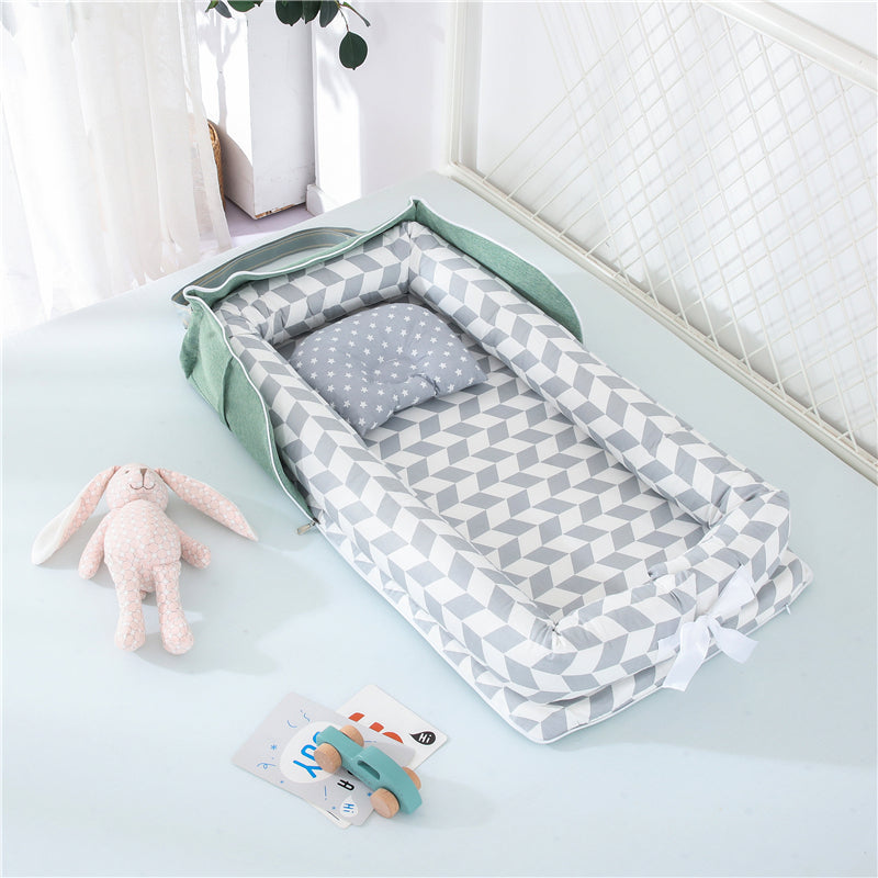 Cotton Portable Baby Crib Newborn Foldable