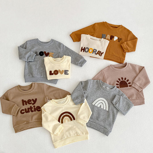 New Baby Cotton Round Neck Sweater