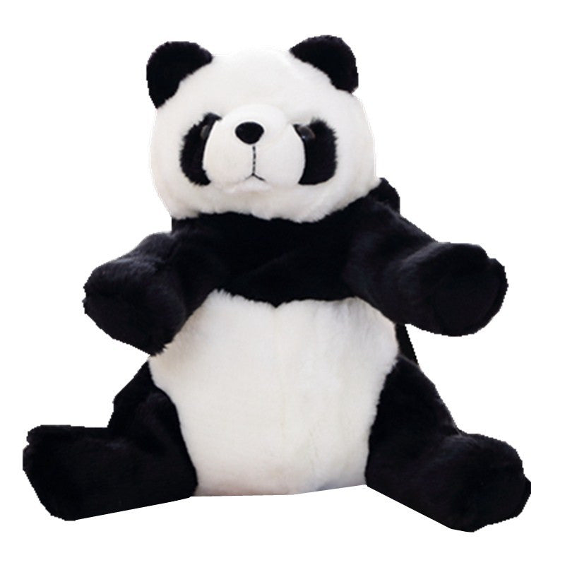 Plush panda backpack