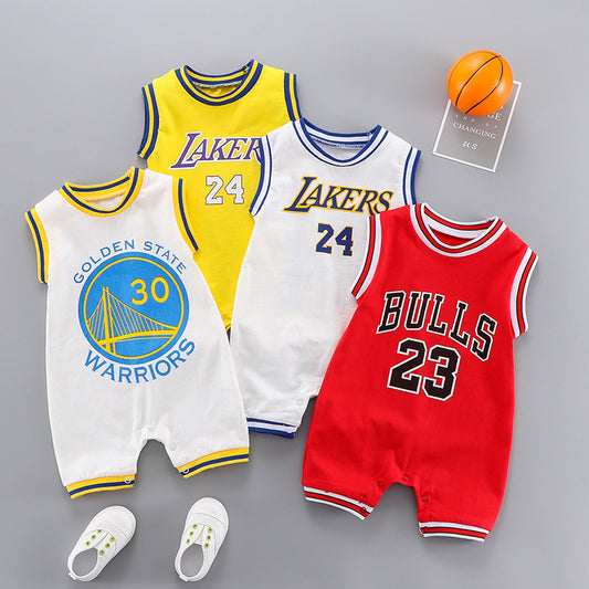 Summer baby sports jumpsuit