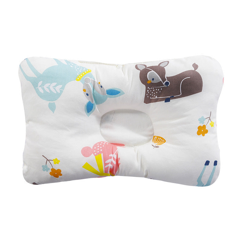 Soft Cotton Shaping Kids Pillow Travel Neck Pillow Toddler Baby Kids Sleep Pillow